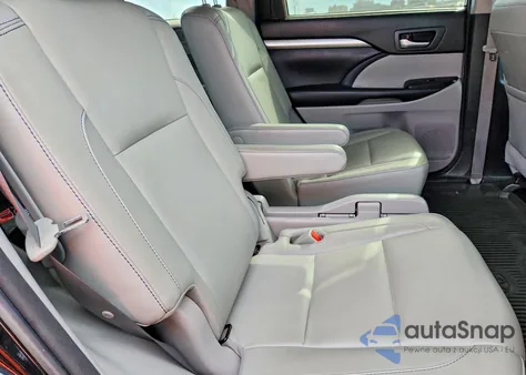 2017 Toyota Highlander Se из США, поврежденный, VIN 5TDJZRFH9HS512926